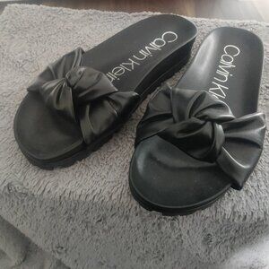 Calvin Klein slippers size 8.5